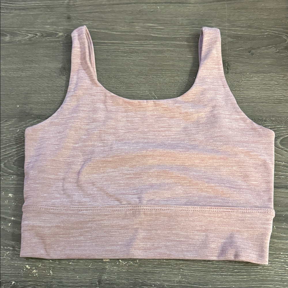 Nike Heathered Pink Dri-FIT Top